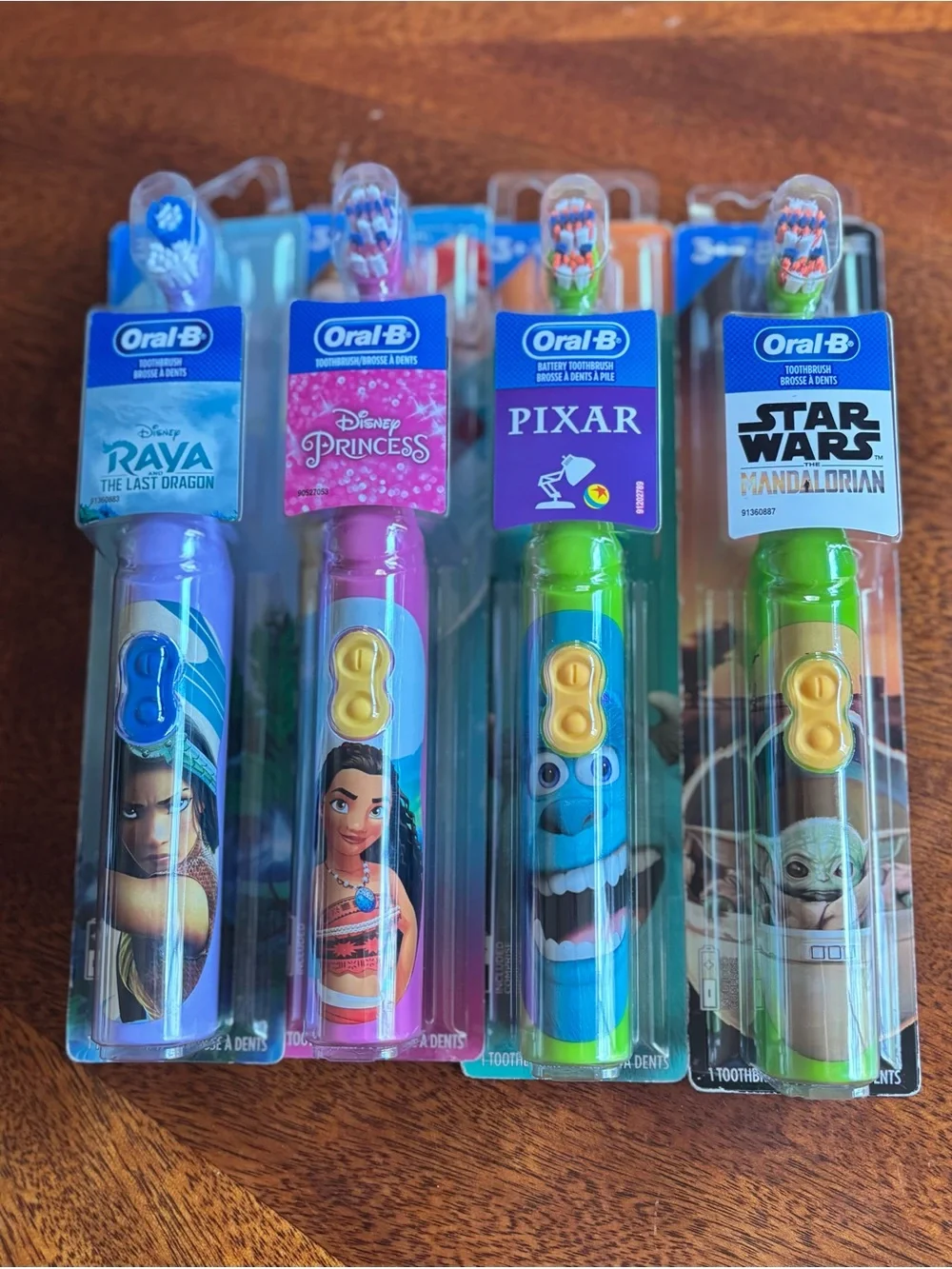 Oral B Kids Electric Toothbrushes - Assorted Characters Pink, Purple, Green